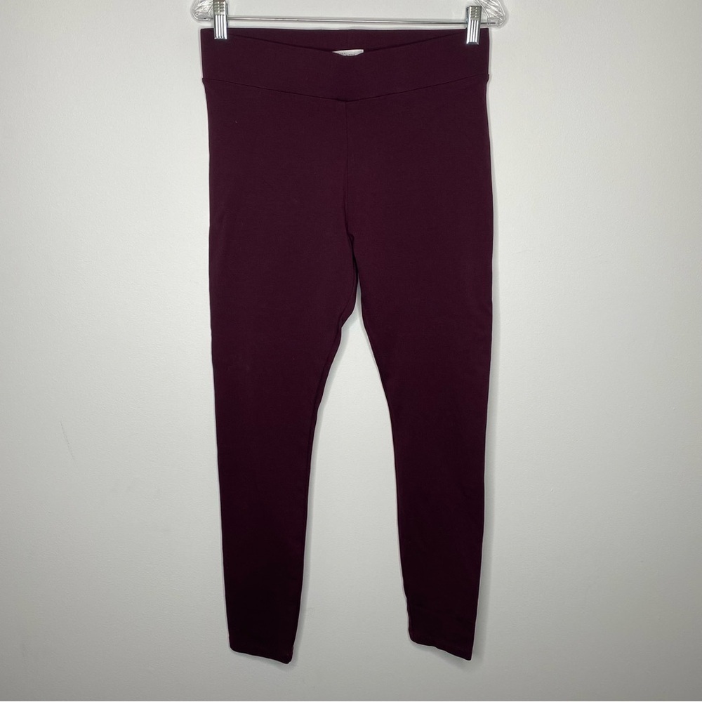 Daily Ritual Burgundy Leggings